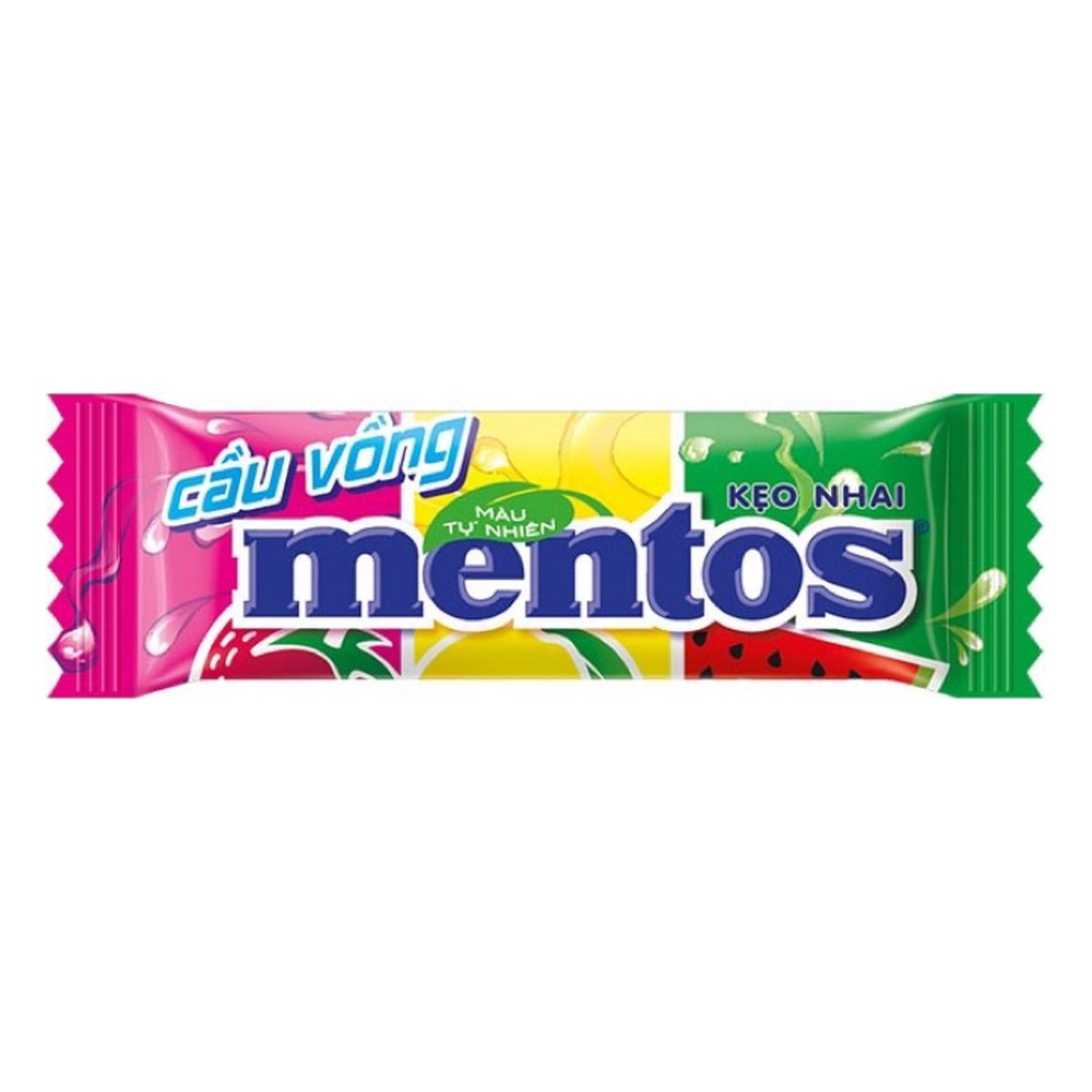 Kẹo Mentos cầu vồng 3 viên 108gr/45
