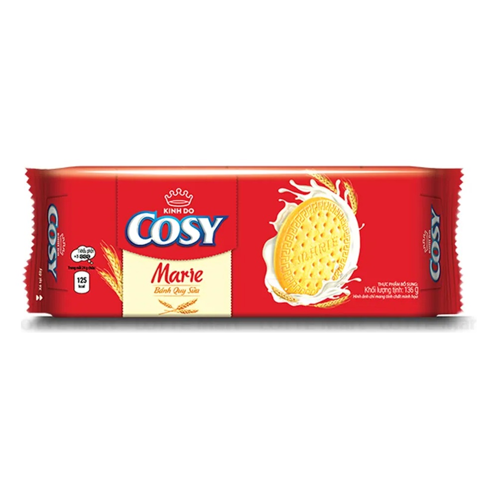 Bánh quy sữa Cosy Marie gói 136gr/24