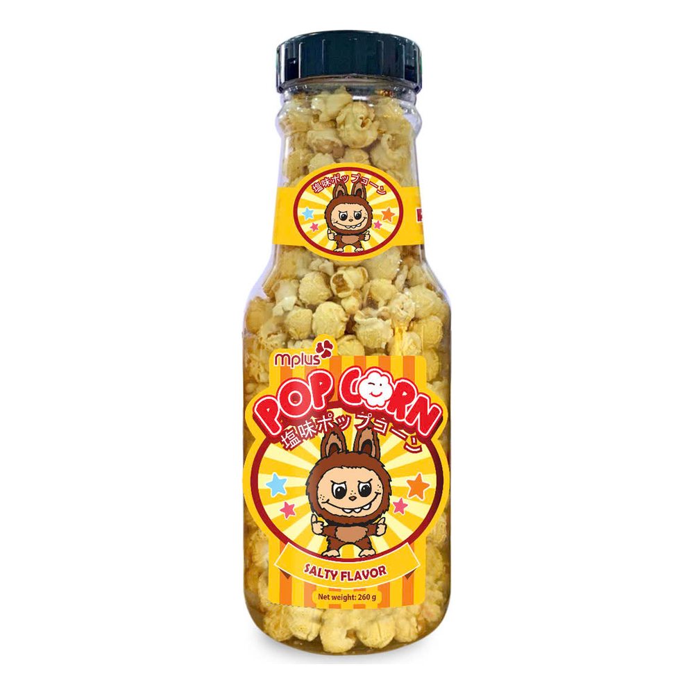 Bỏng ngô  MPLUS vị mặn ngọt chai 260gr