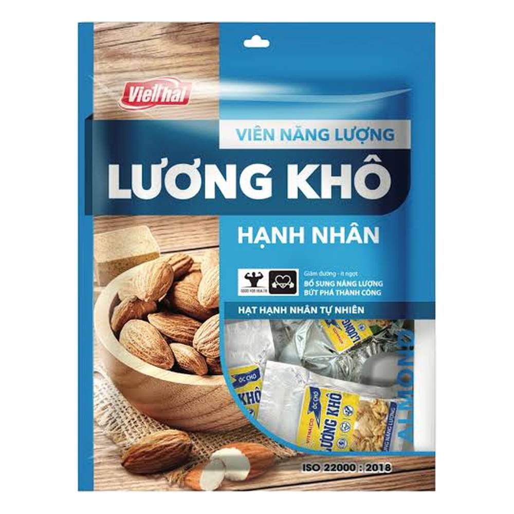 Lương khô hạnh nhân Việt Thái 350gr/24