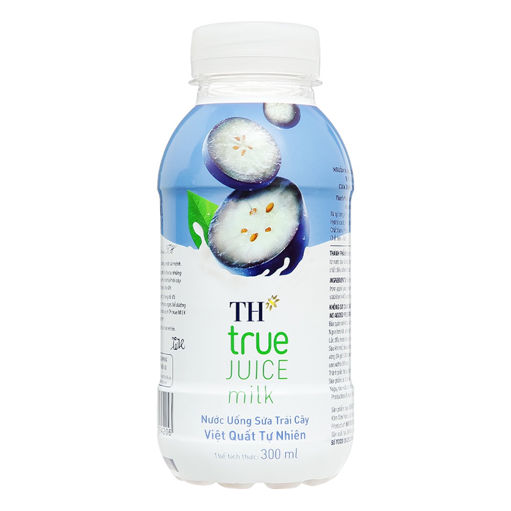 Nước uống sữa trái cây việt quất TH 300ml/24
