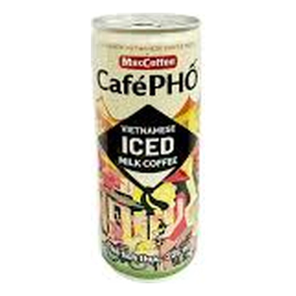 Cà phê Phố sữa đá lon 235ml/24