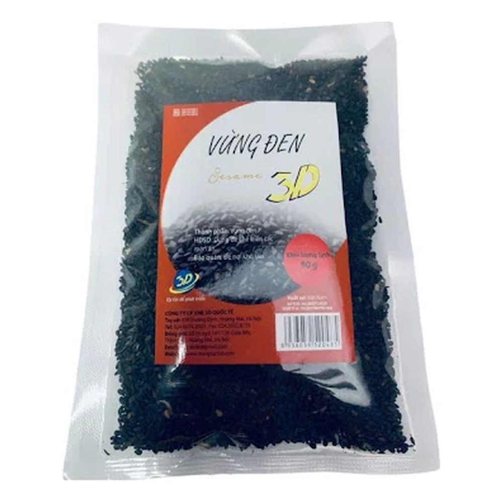 Vừng đen 3D 90gr