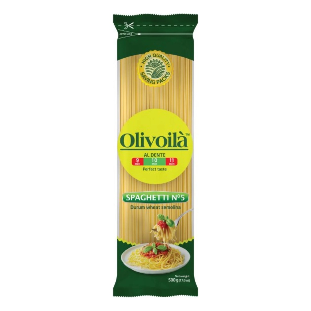 Mỳ Spaghetti Olivoila N.5 500gr/18
