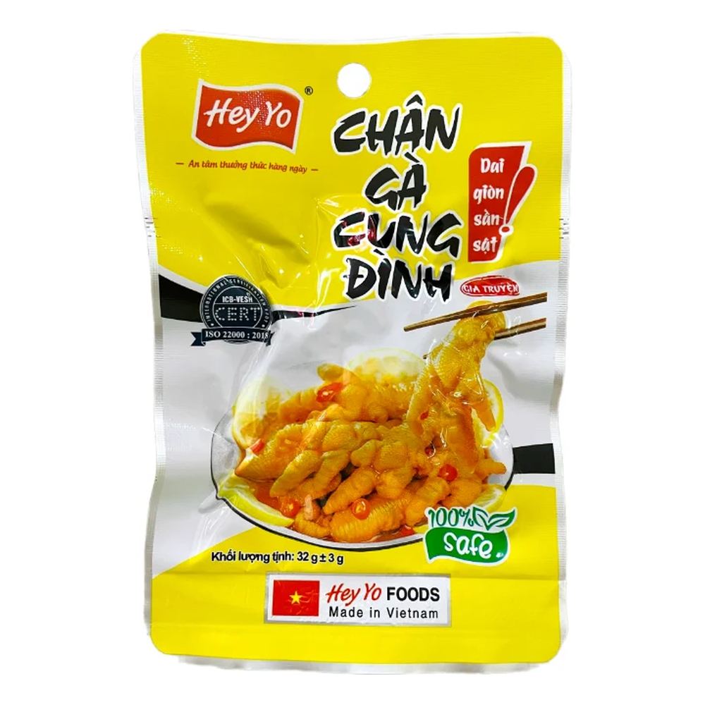 Chân gà rút xương Cung Đình Hey Yo 29gr