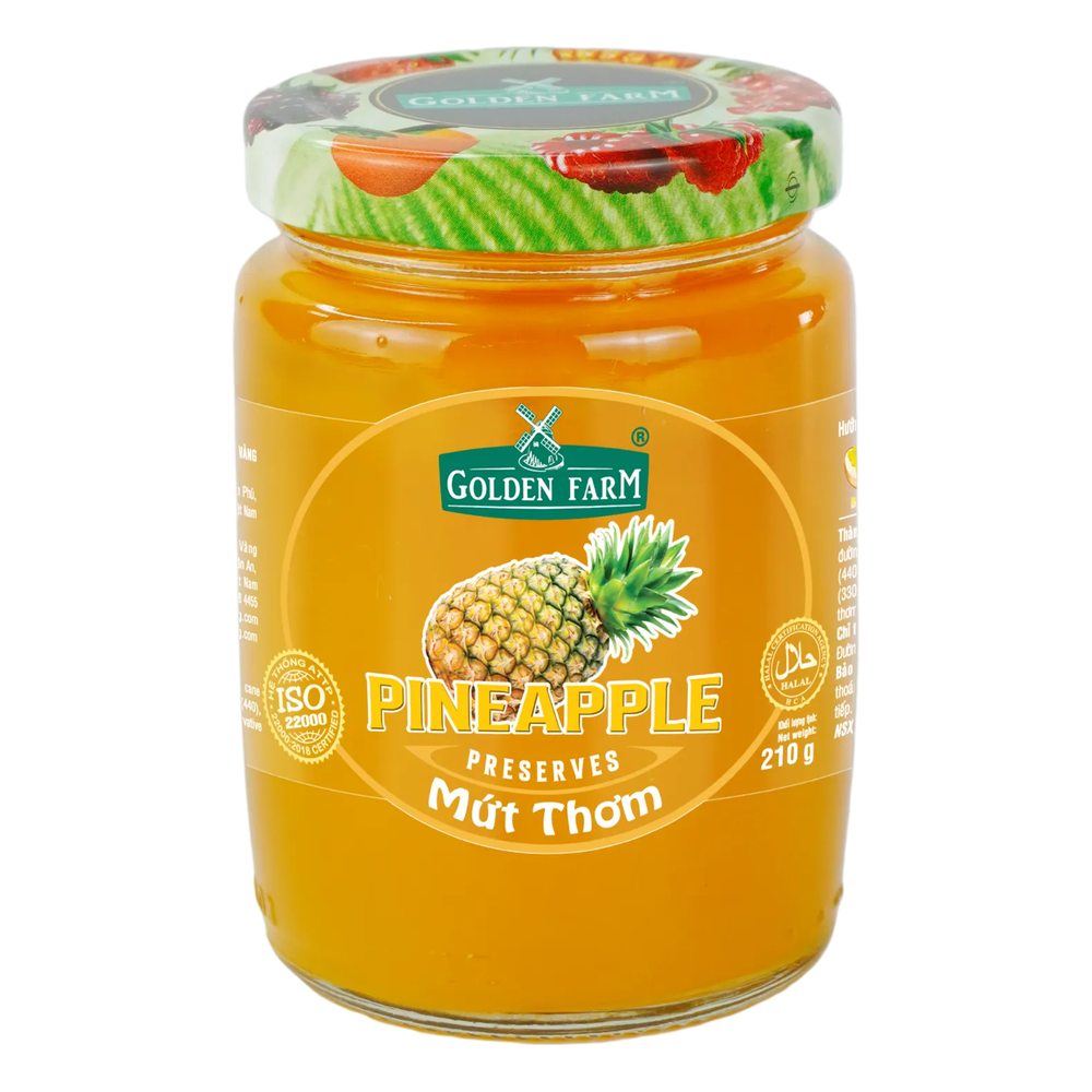 Mứt thơm Golden Farm 210gr/24