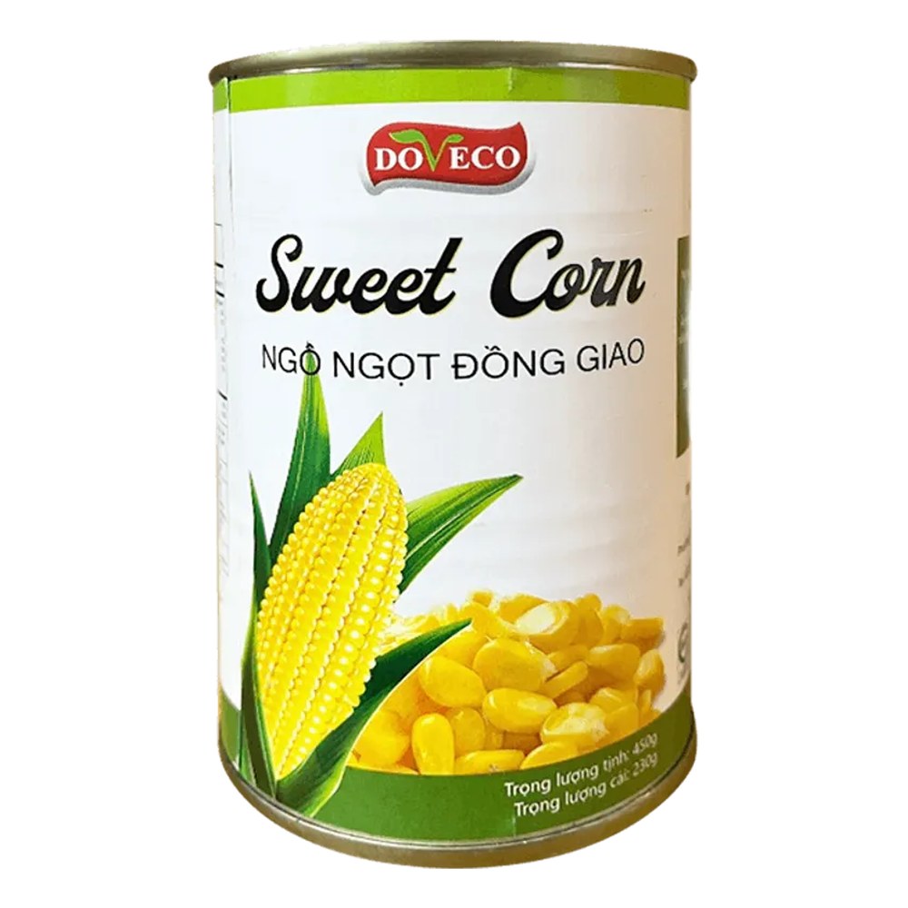 Ngô nguyên hạt Đồng Giao Sweet Corn 450gr