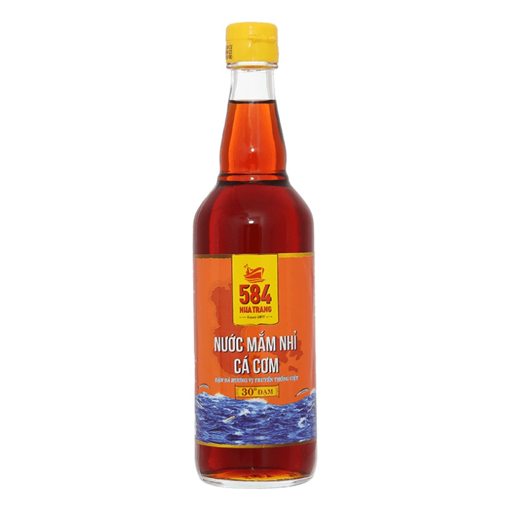 Nước mắm nhỉ cá cơm 584 Nha Trang 30 đạm 500ml