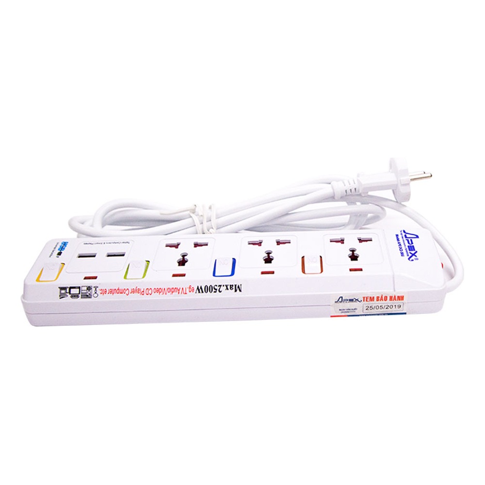 Ổ cắm điện Apex APE OC2-3RU