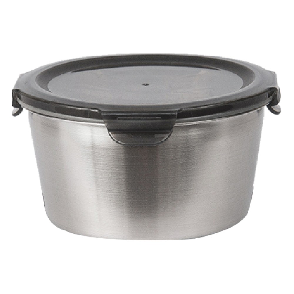 Hộp thực phẩm tròn inox 304