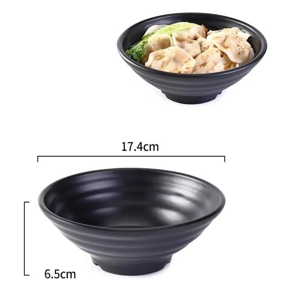 Tô xoắn Thái trung 6844/40 màu đen