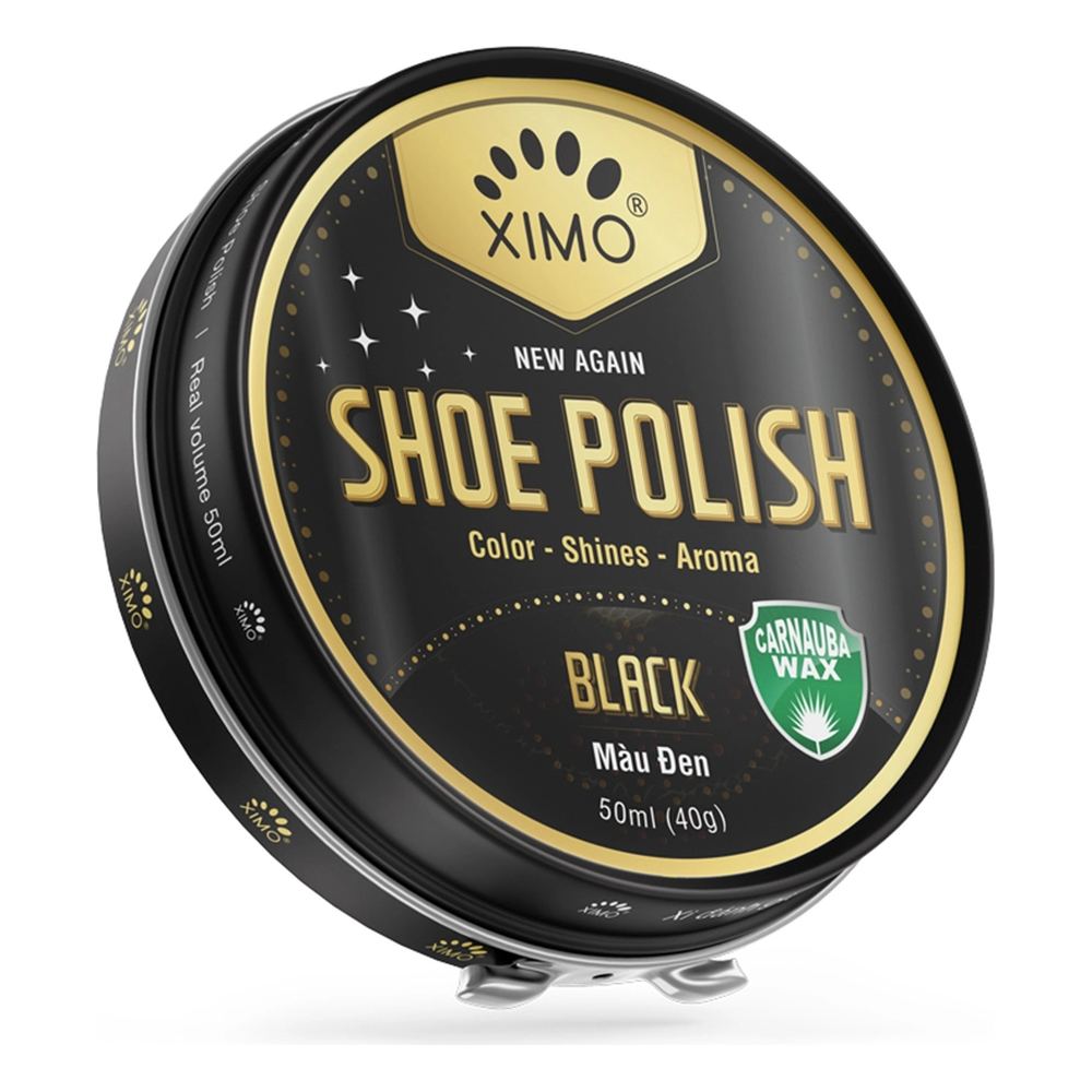 Xi mút đánh giầy hiệu Ximo 50ml - lọ màu đen