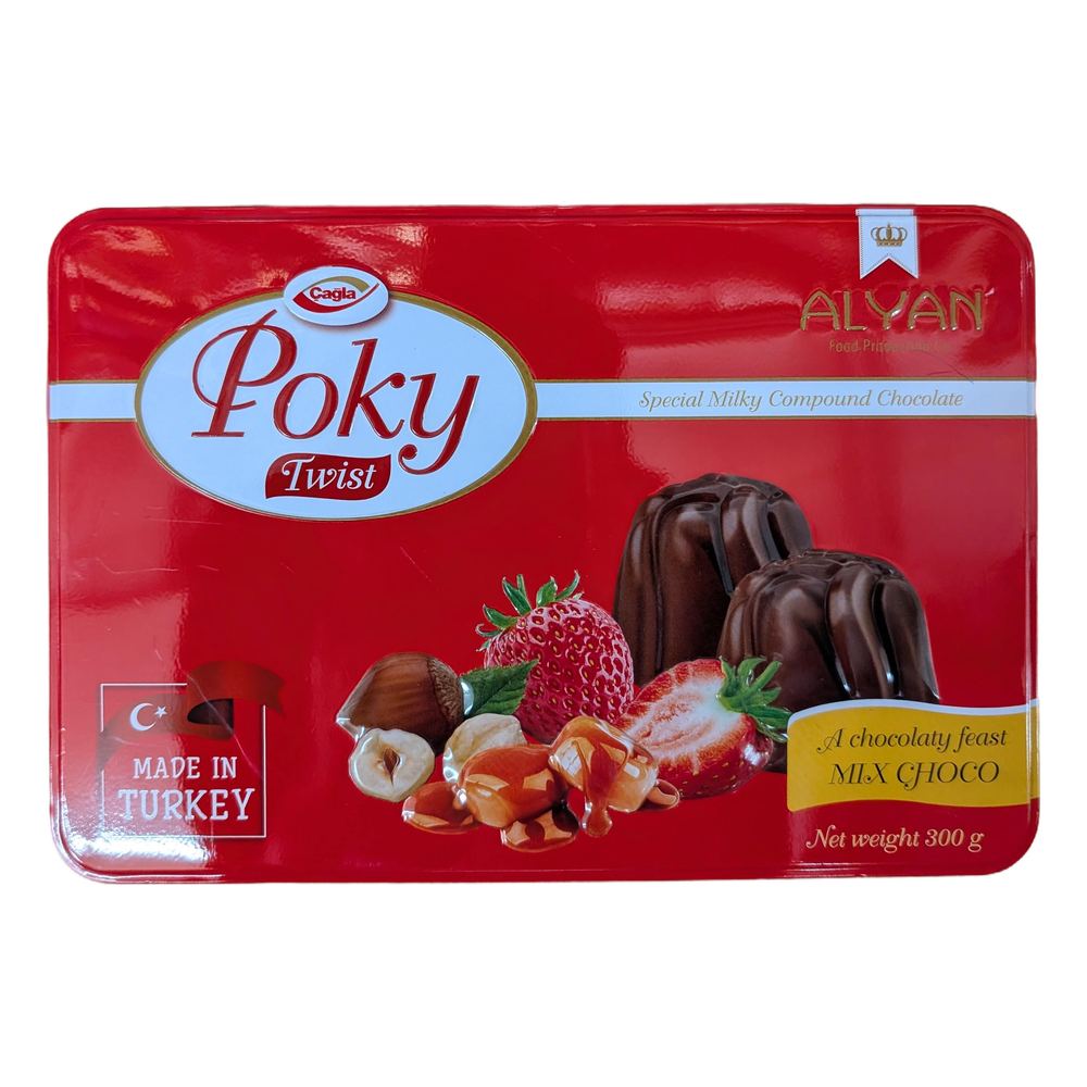 Kẹo sô cô la tổng hợp Poky 300gr/16