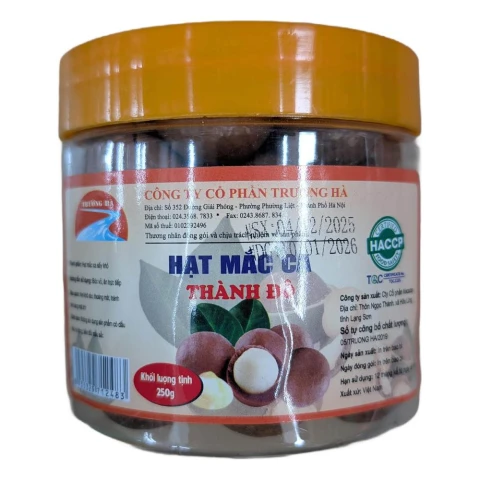 Hạt Macca Thành Đô hộp 250gr