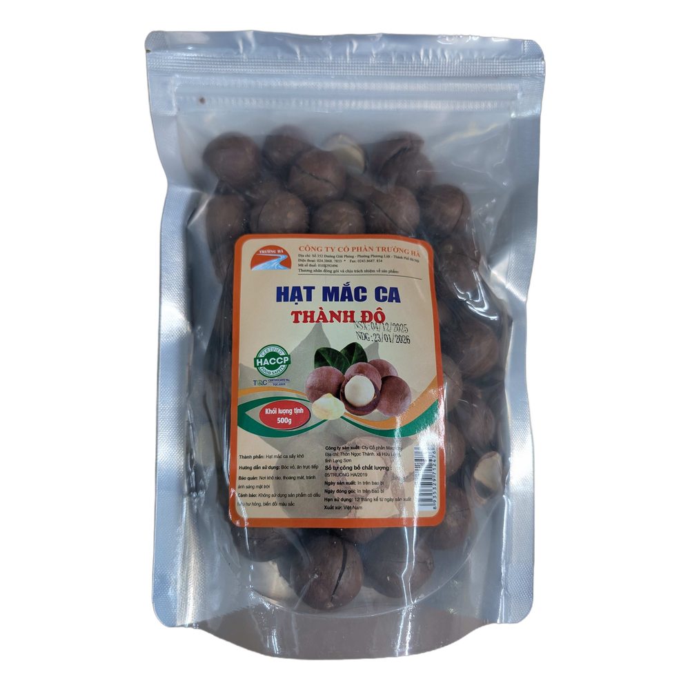 Hạt Macca Thành Đô gói 500gr