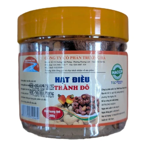 Hạt điều Thành Đô hộp 200gr