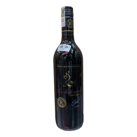 Vang ngọt Le Chat Noir 11,5% vol/6