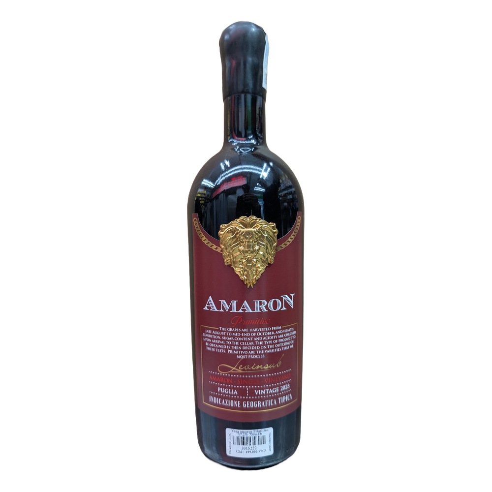 Vang Amaron Primitino 17.2% 750ml/6