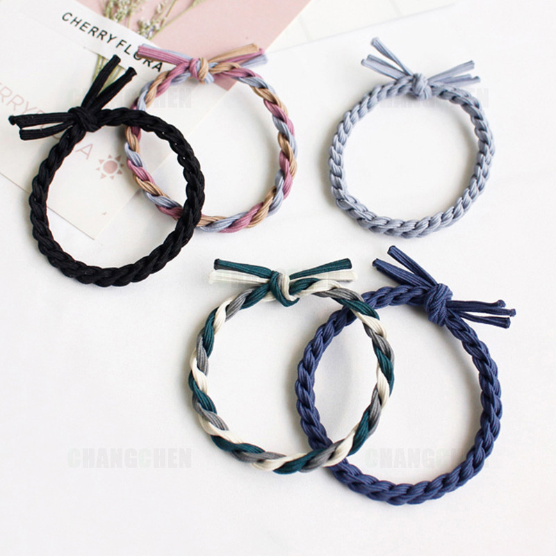 Dây buộc tóc  trơn soắn  