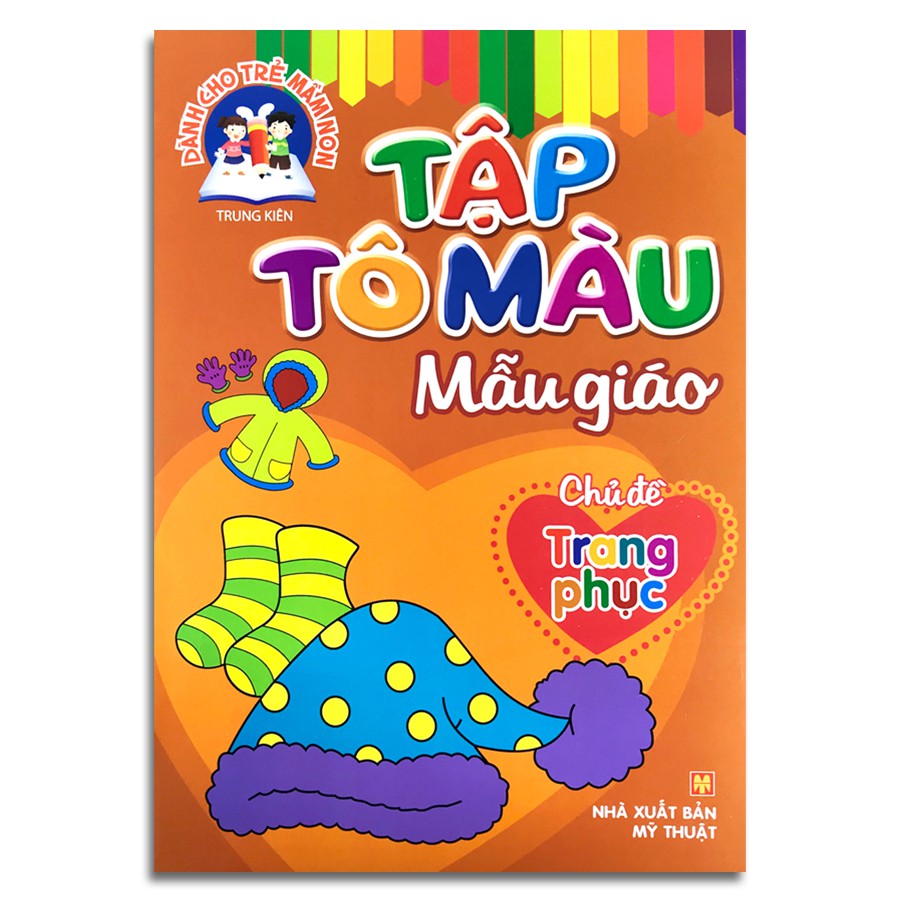 Tập tô màu mẫu giáo - Trang phục