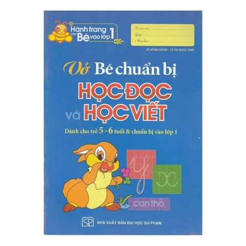 Vở bé chuẩn bị học đọc & viết B15