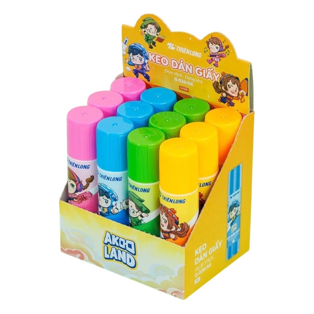 Keo khô trắng G-026 12 thỏi/hộp