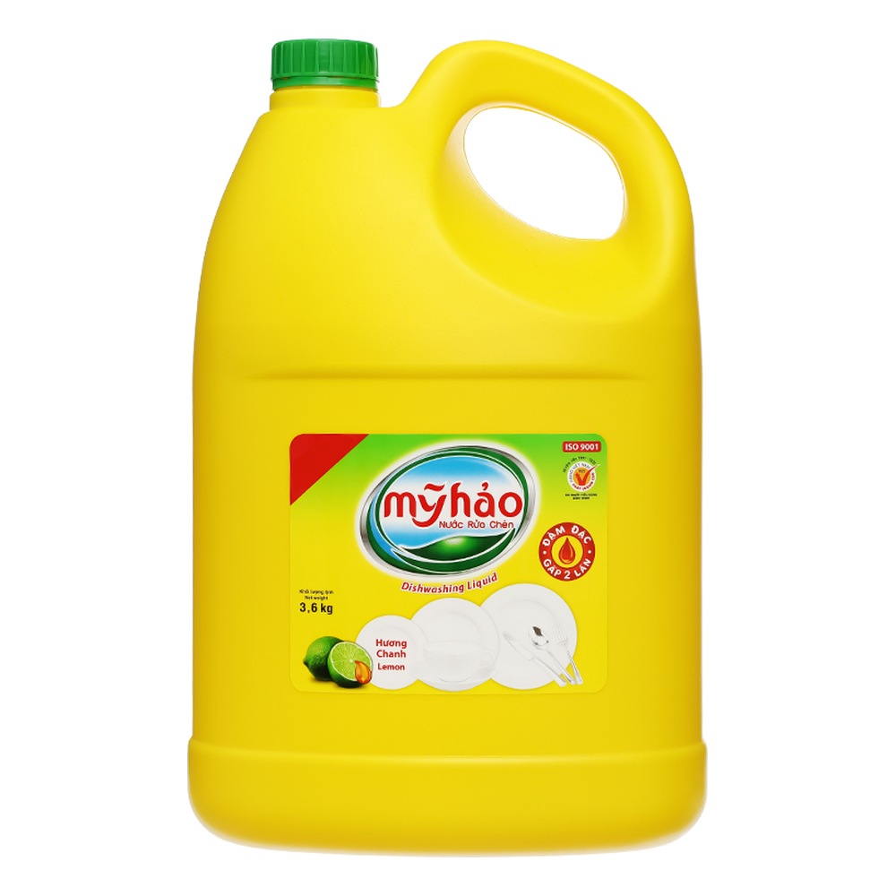 Nước rửa chén Mỹ hảo chanh  3.6kg