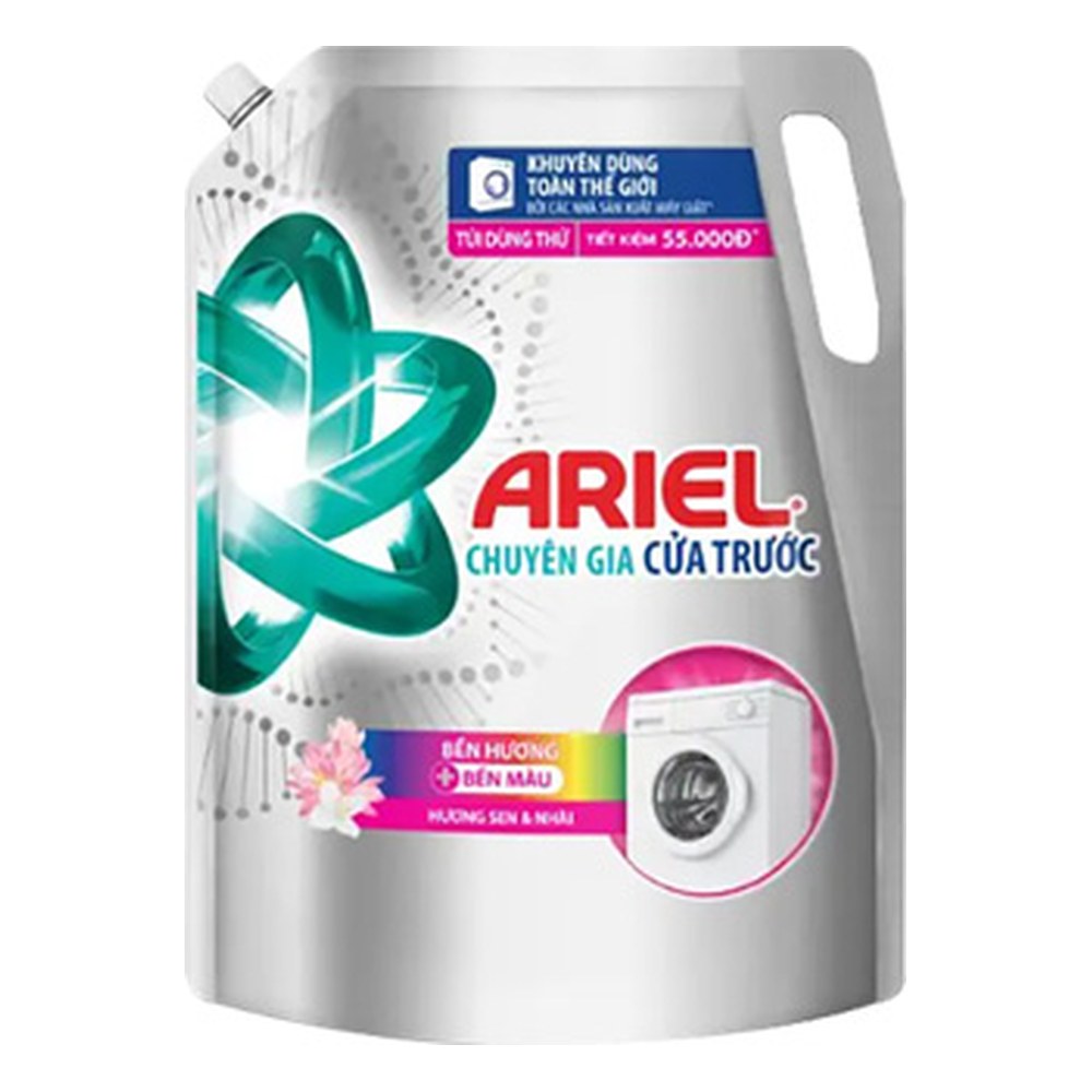 Nước giặt Ariel Sen Nhài cửa trước  2.3kg