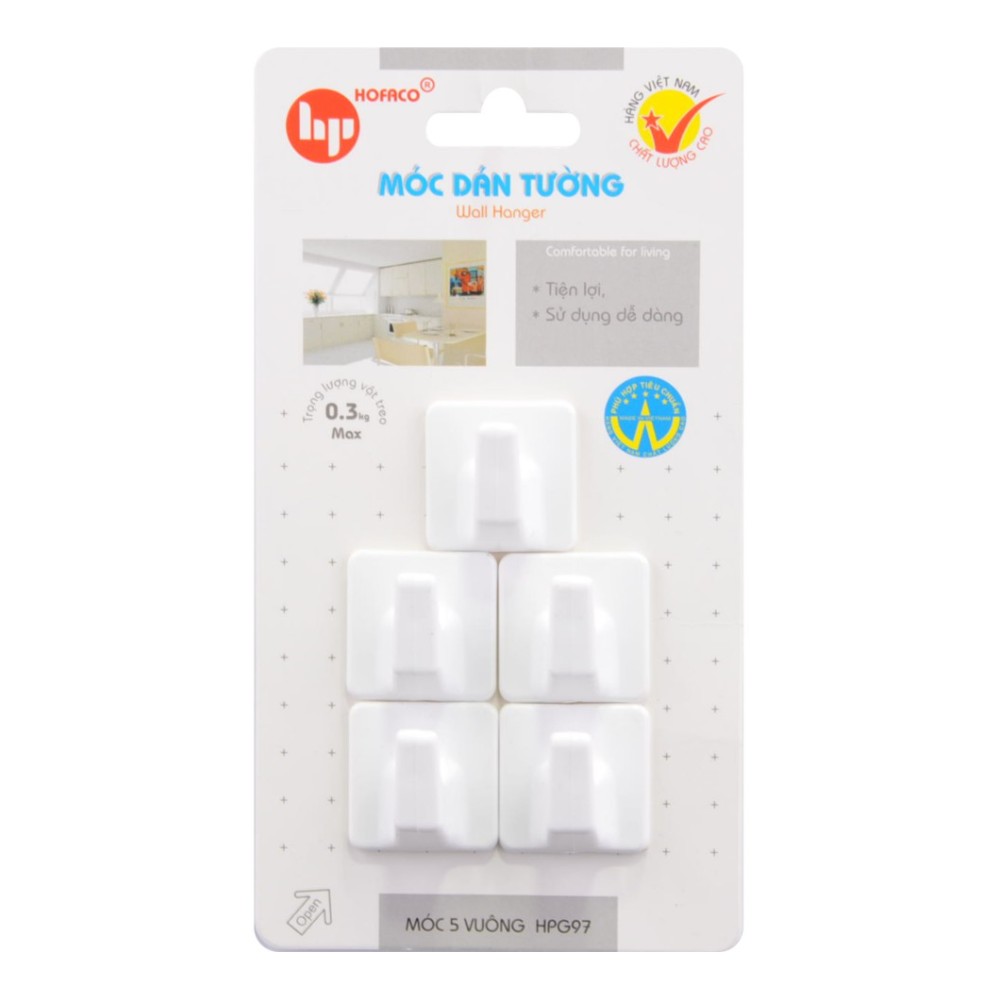 Vỉ dính vuông đôi Hofaco     G96