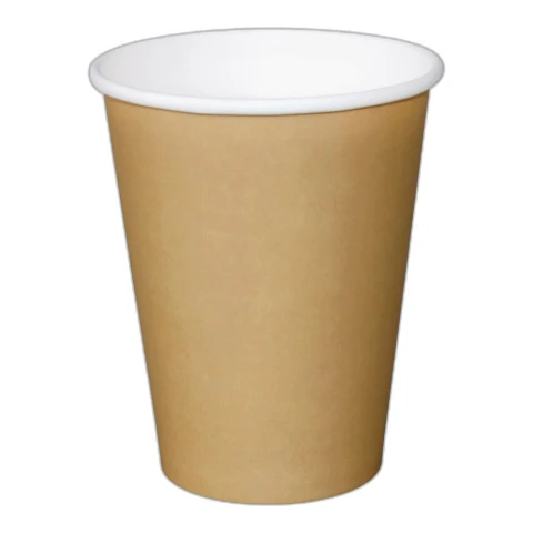 Cốc giấy 2 lớp kraft có nắp    12OZ