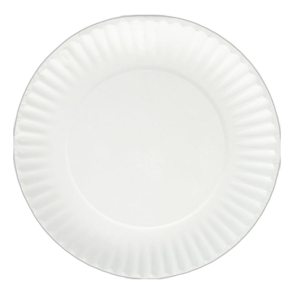 Đĩa giấy  trắng     21cm 