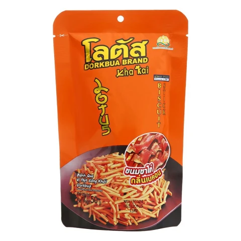 Bánh que Dorkbua xông khói 50gr