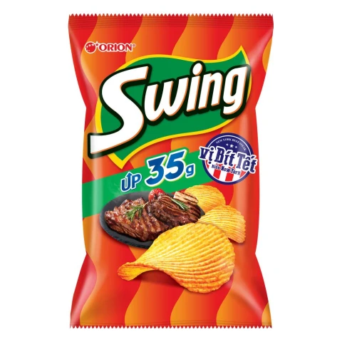 Snack  Swing vị bò 32gr