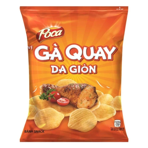 Snack Poca gà quay da giòn 30gr