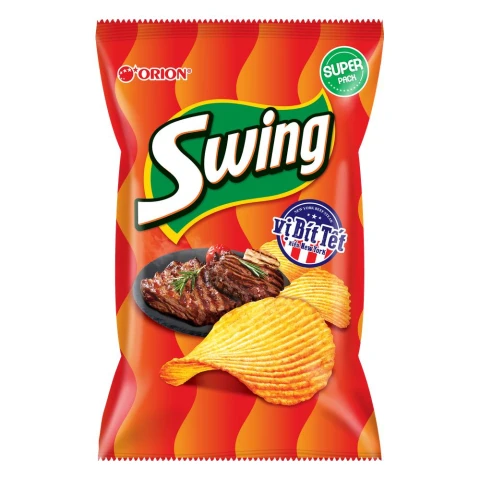 Snack  Swing vị bò 60gr