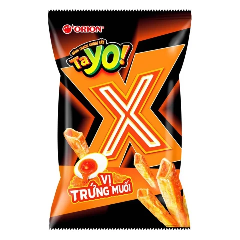 Snack  TayoX vị trứng muối 28gr