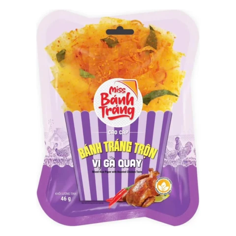 Miss Bánh tráng trộn vị gà quay 40gr
