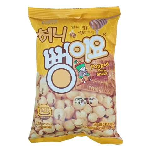 Bỏng ngô Hàn Quốc vị mật ong 110gr