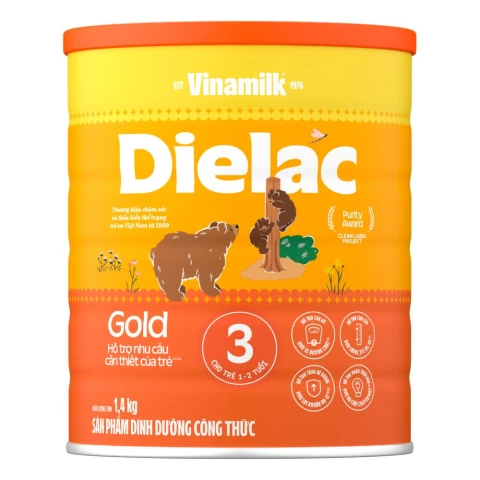 Sữa bột VNM Dielac Alpha Gold 3 HT 1.4kg/6