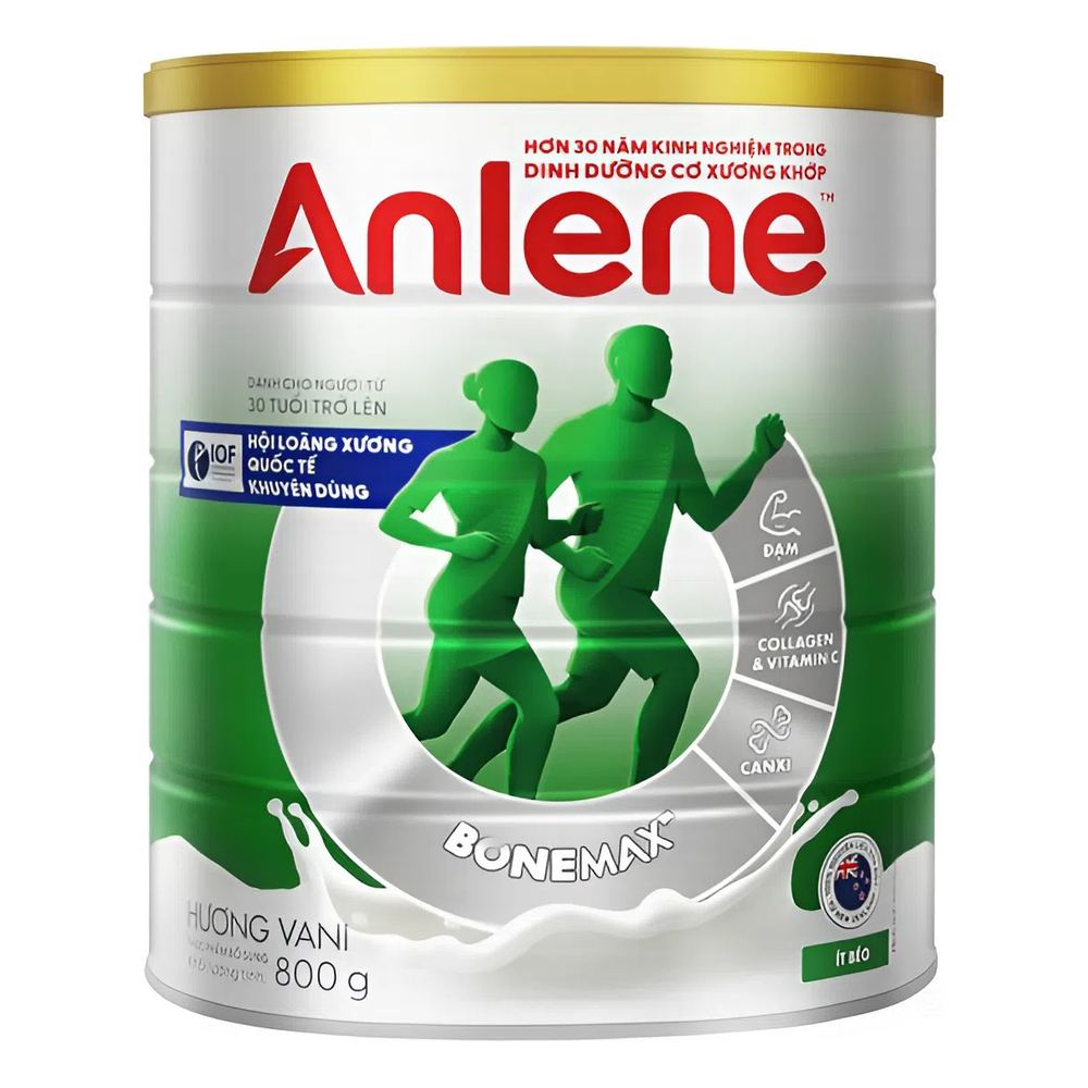 Thực phẩm bổ sung Anlene cho người từ 30 tuổi trở lên HT 800g/12