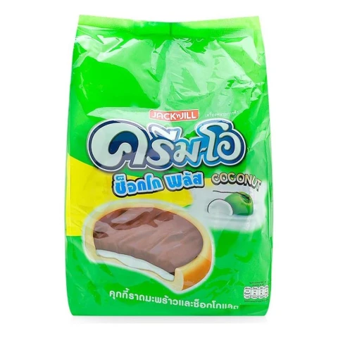 Bánh Cream-O Choco Plus vị dừa 312gr/12.