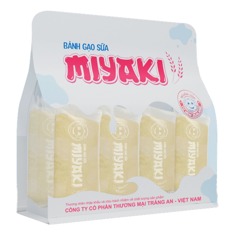 Bánh gạo sữa Miyaki   240gr