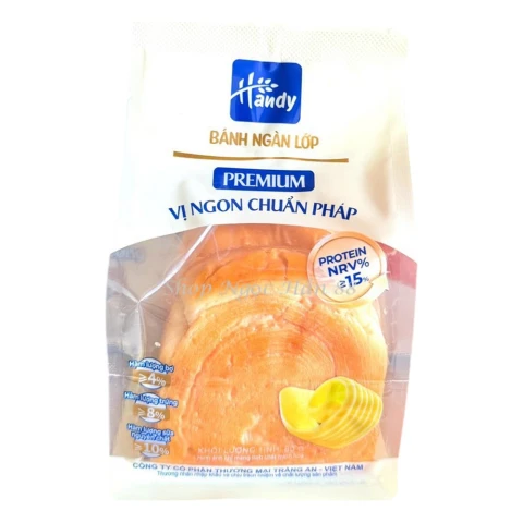 Handy Bánh ngàn lớp vị bơ sữa gói 80gr/24