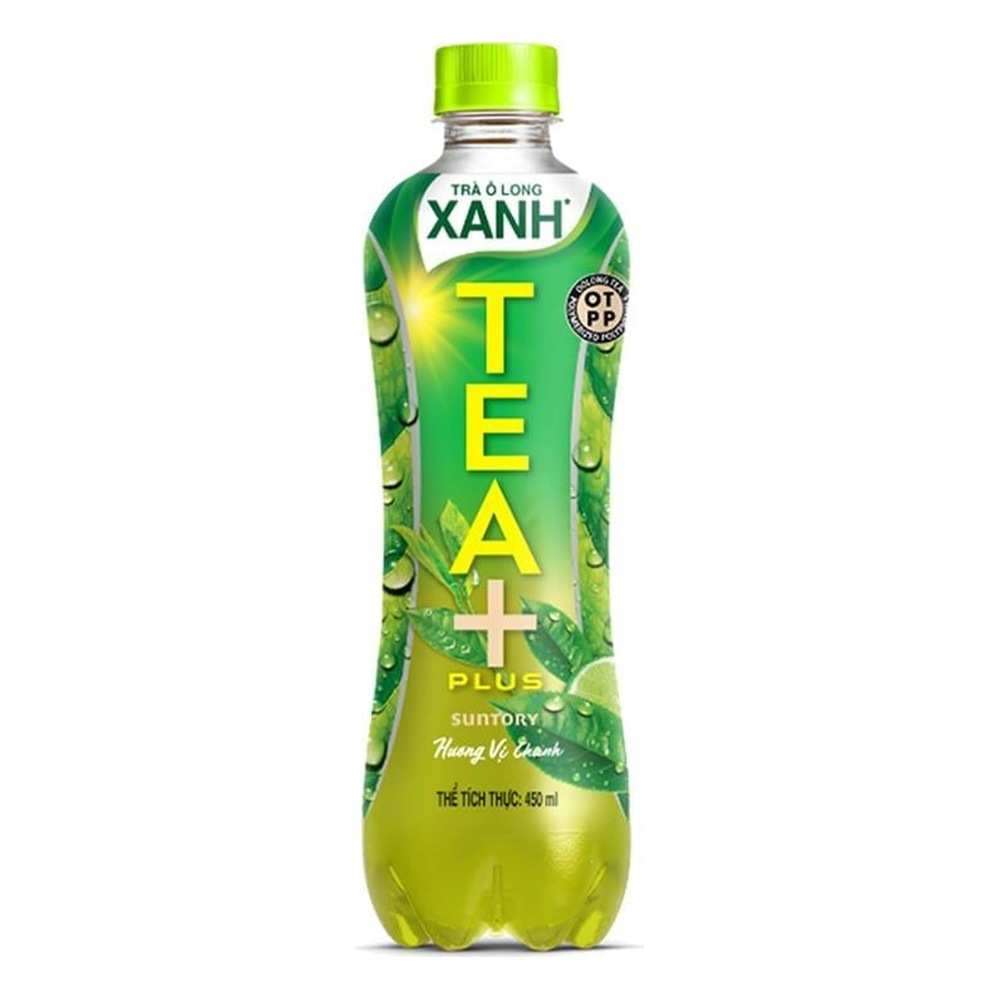 Nước trà  Tea+Plus ô long xanh 450ml