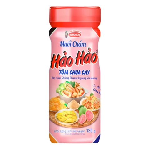Muối chấm Hảo Hảo tôm chua cay 120gr