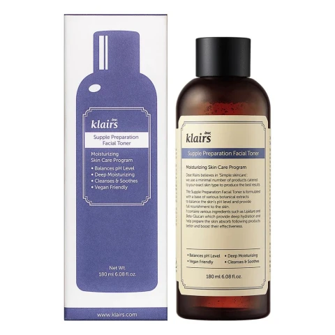 Nước hoa hồng Klairs có mùi 180ml