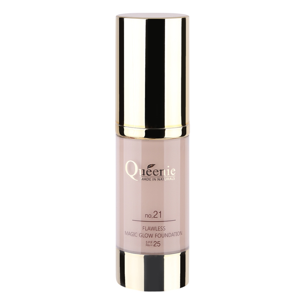 Kem nền Queenie flawless magic glow FOUNDATION SPF25 PA++ số 21