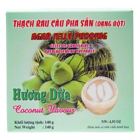 Thạch rau câu  3K dừa 140gr