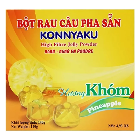 Bột rau câu Konnyaky hương khóm 140gr