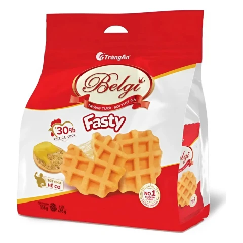 Bánh trứng sợi gà Fasty Tràng An  156gr